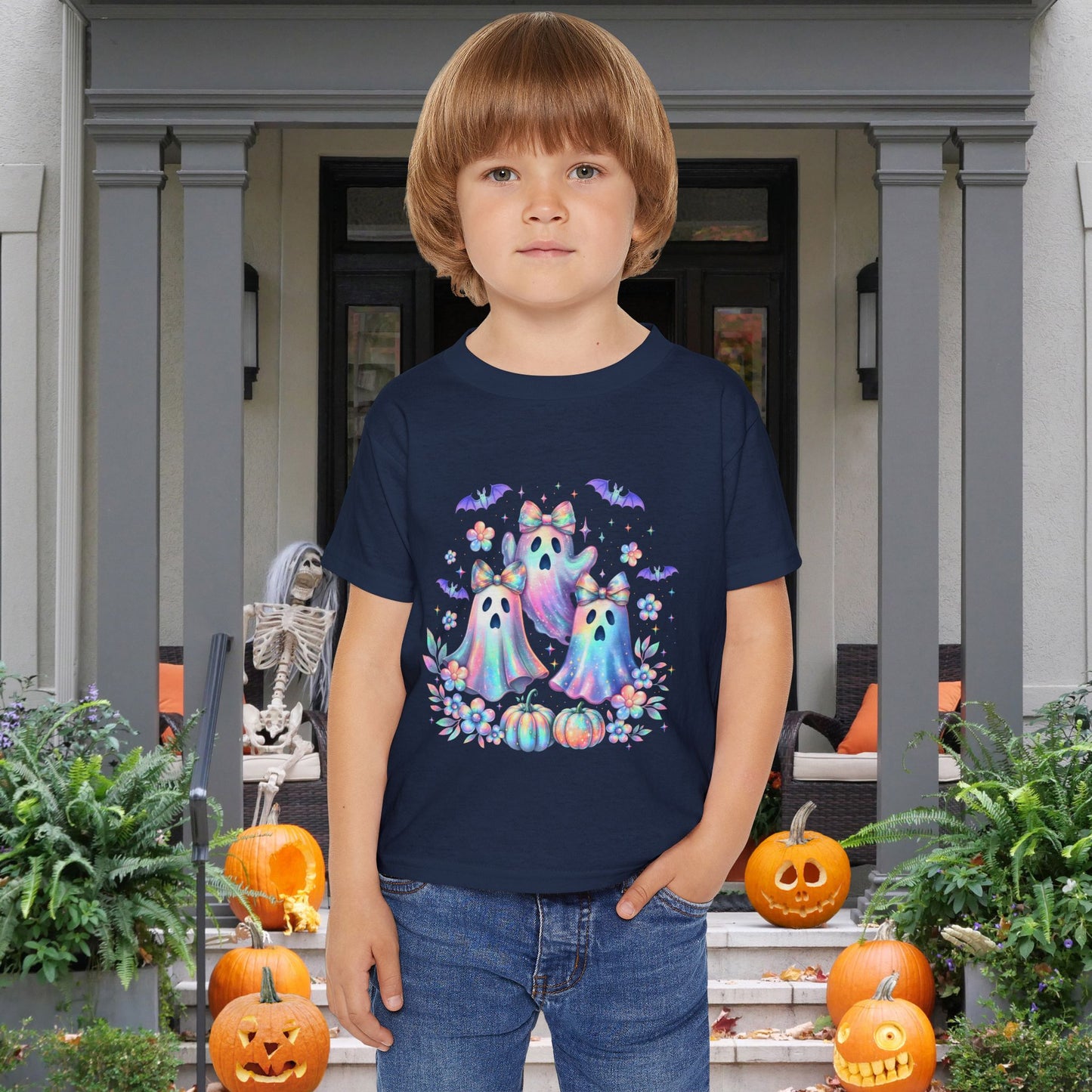 Haunted in Pastels Heavy Cotton™ Toddler T-shirt