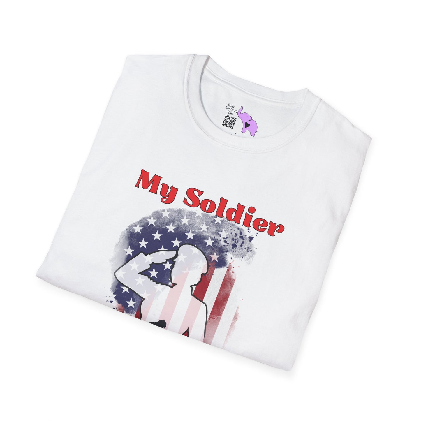 My Soldier My Daughter (Dad) Adult T-shirt