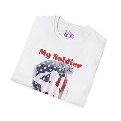 My Soldier My Daughter (Dad) Adult T-shirt