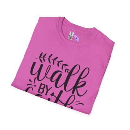 Walk By Faith (2) Adult T-shirt