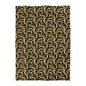 Black & Gold Luxe Swirl Microfiber Duvet Cover