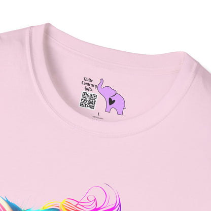 Cute Colorful Kitten Adult T-shirt