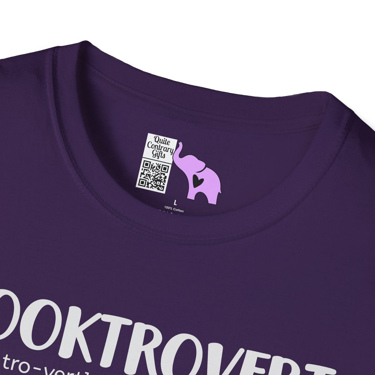 Booktrovert (Simple Definition) Adult T-shirt