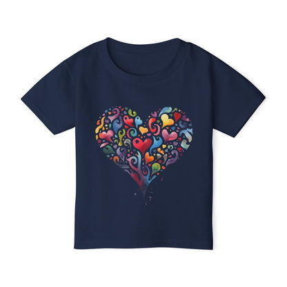 Hearts That Speak Heavy Cotton™ Toddler T-shirt