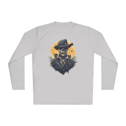 Halloween Scarecrow 2 Adult Long Sleeve Tee