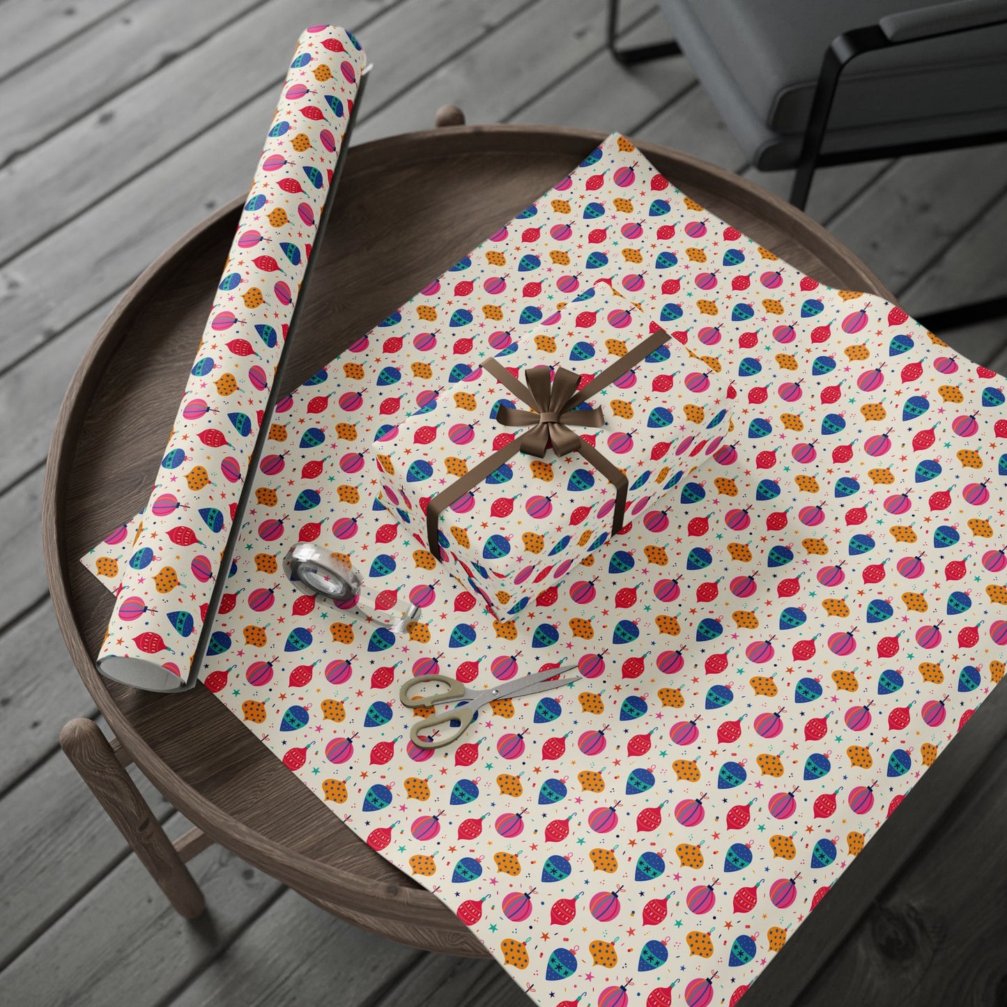 Ornament Parade Wrapping Paper