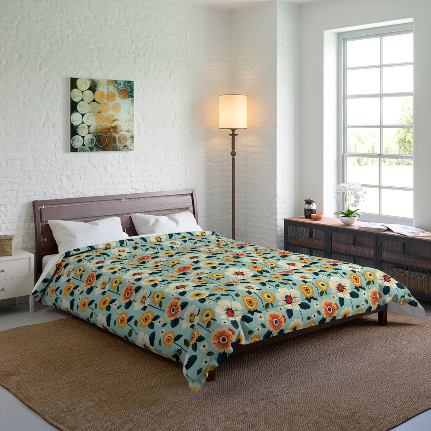 Joy Petals Basic Bedding Set