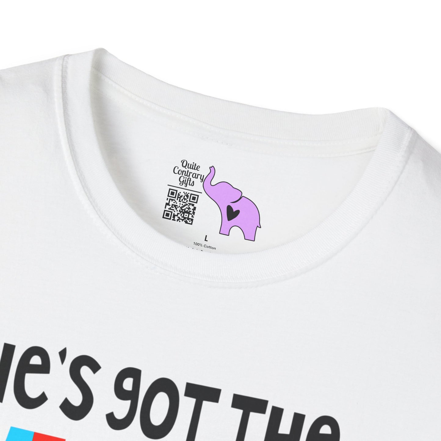 He's Got The Whole World In His Hands Adult T-shirt