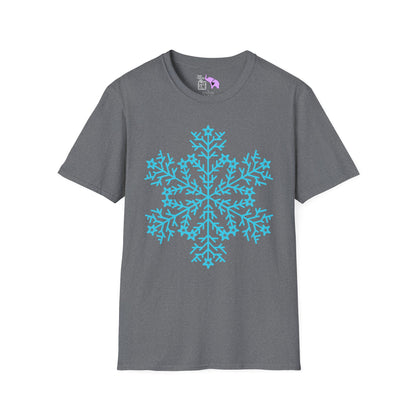 Large Snowflake Adult T-shirt