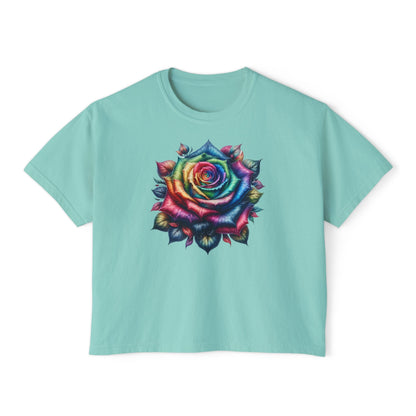 Colorful Rose Women's Boxy Tee