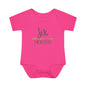 Golden Arrow Milestone Baby Bodysuit-Six Months