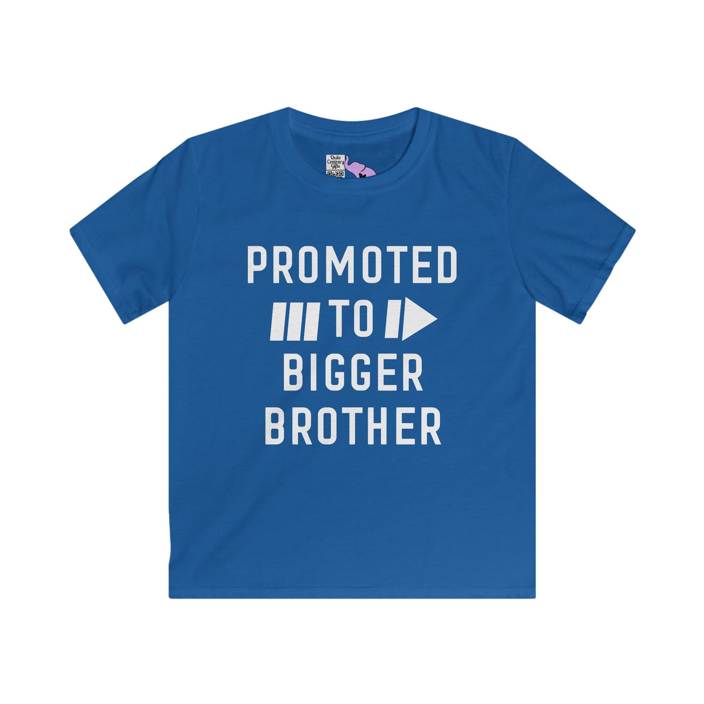 Promoted To Bigger Brother (Arrow) Youth Softstyle Tee