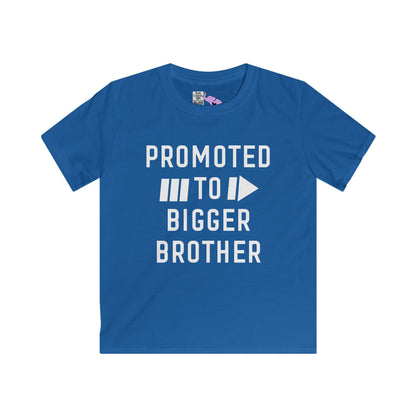 Promoted To Bigger Brother (Arrow) Youth Softstyle Tee
