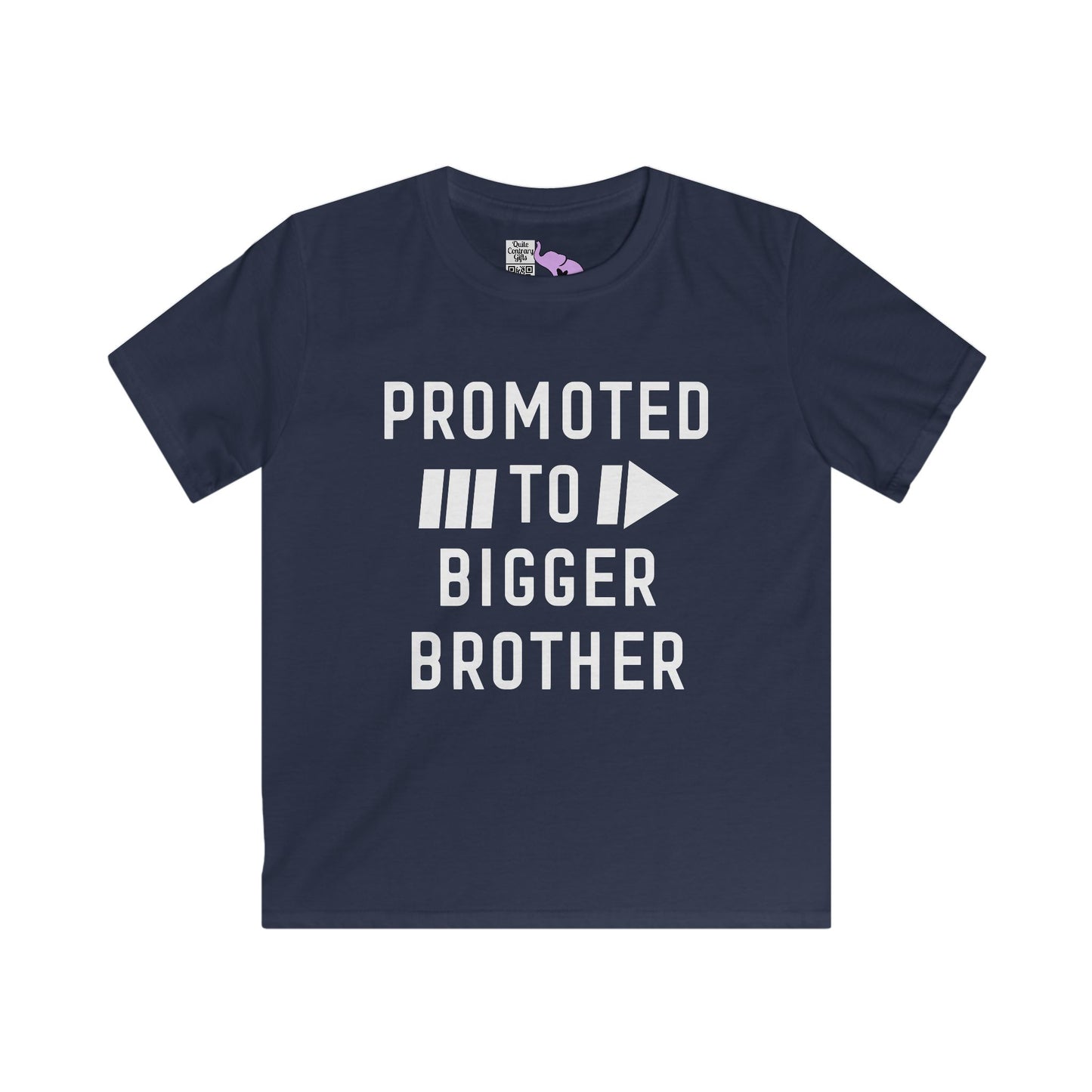Promoted To Bigger Brother (Arrow) Youth Softstyle Tee