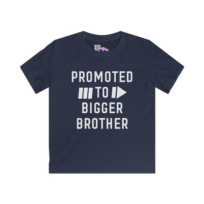 Promoted To Bigger Brother (Arrow) Youth Softstyle Tee