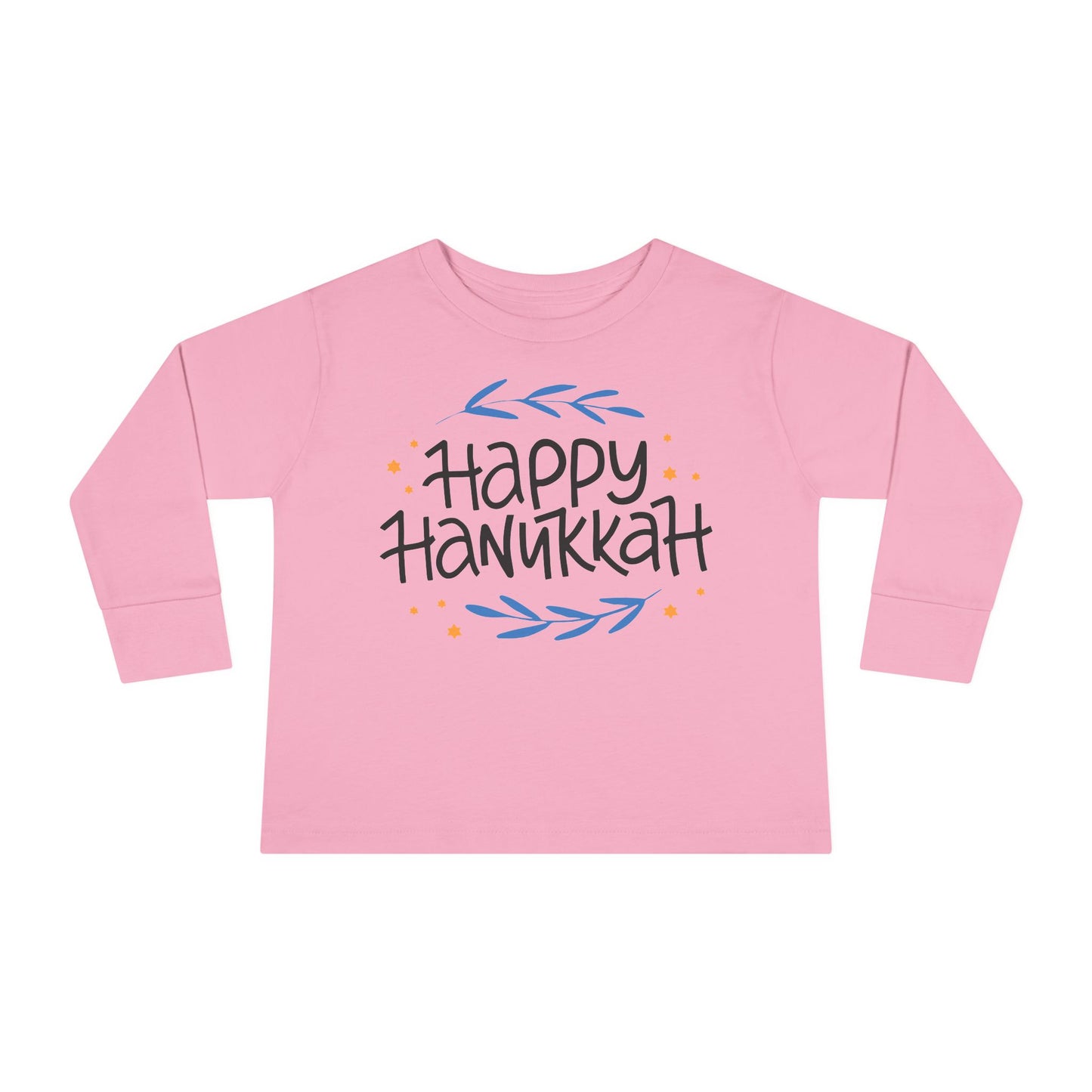 Happy Hanukkah 2 Toddler Long Sleeve Tee