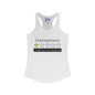 Osteoporosis 1 Star Would Not Recommend Women's Ideal Racerback Tank