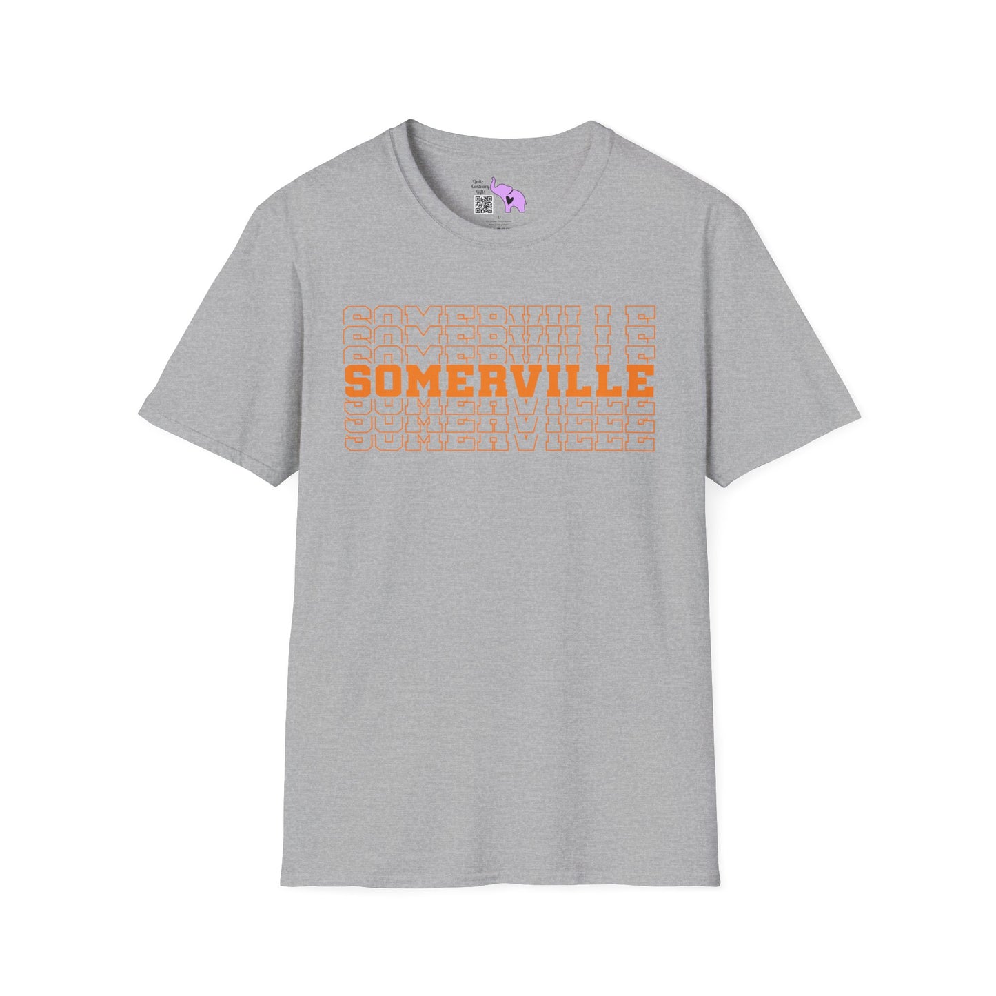 Somerville (Stacked) Adult T-shirt