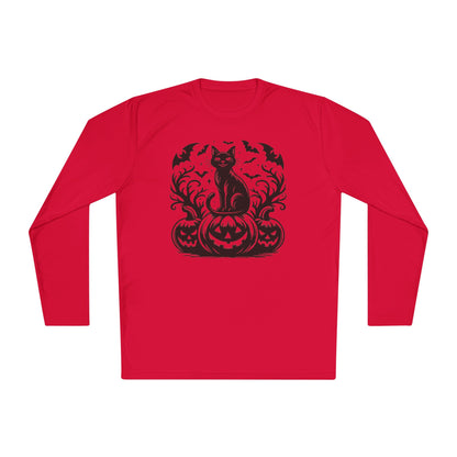 Whiskers at Witching Hour Adult Long Sleeve Tee