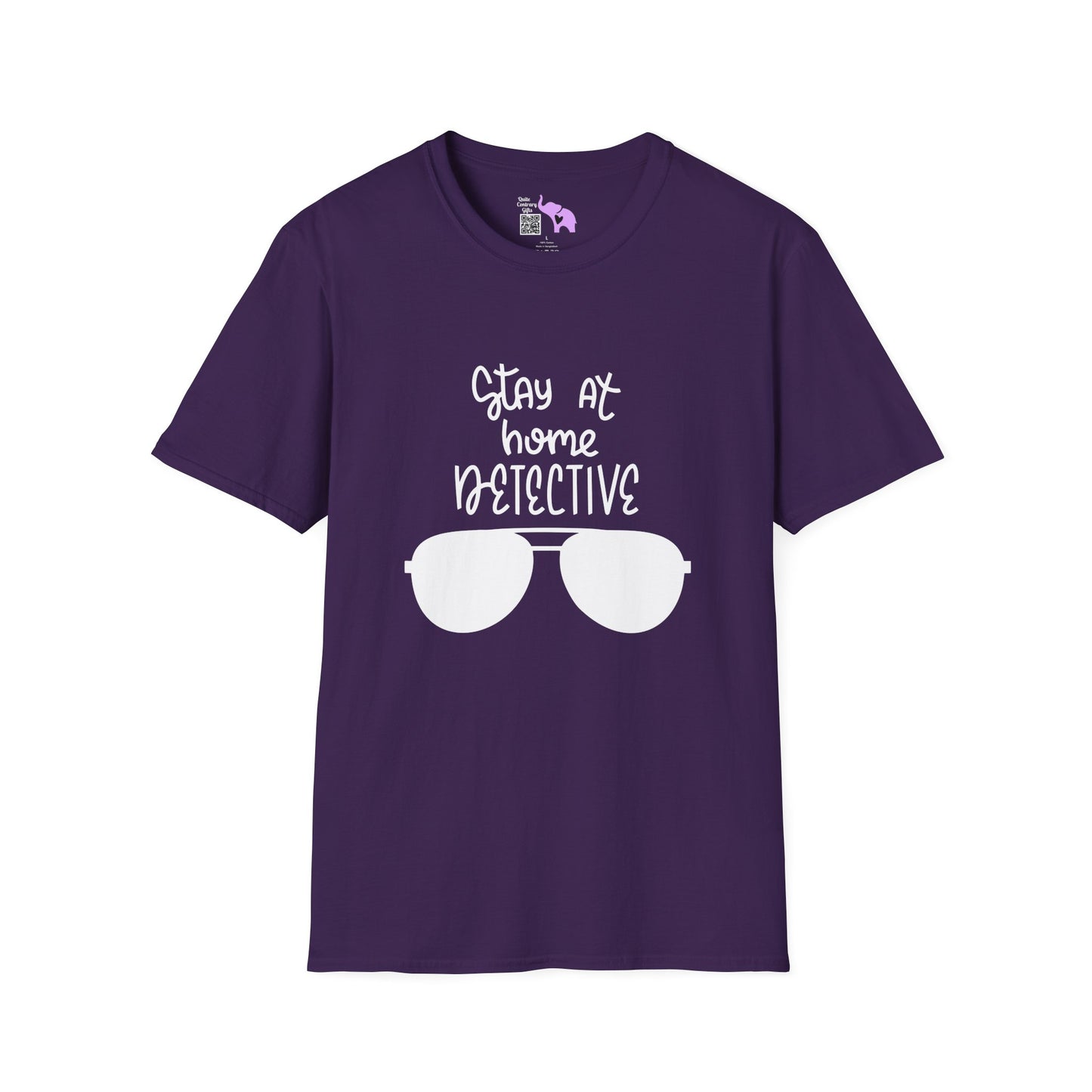 Stay At Home Detective Adult T-shirt