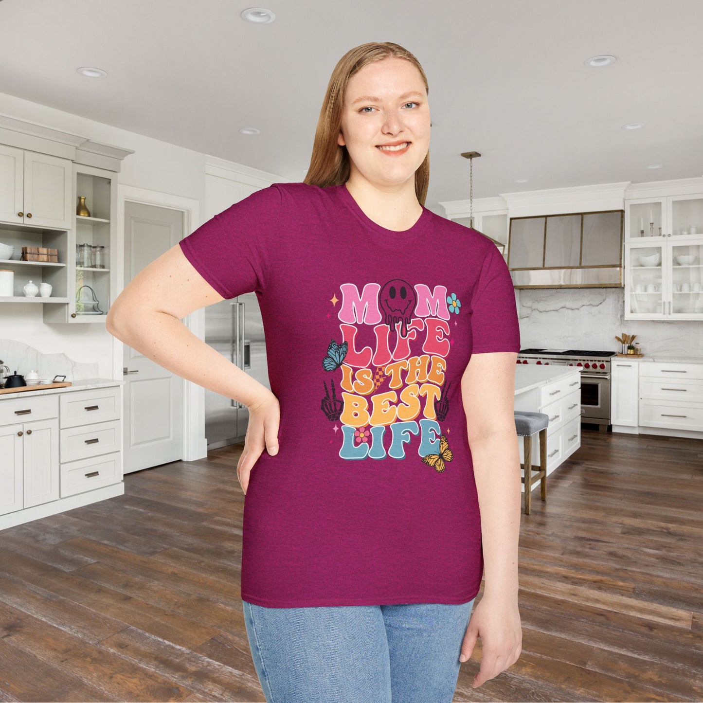 Mom Life Is the Best Life Adult T-shirt