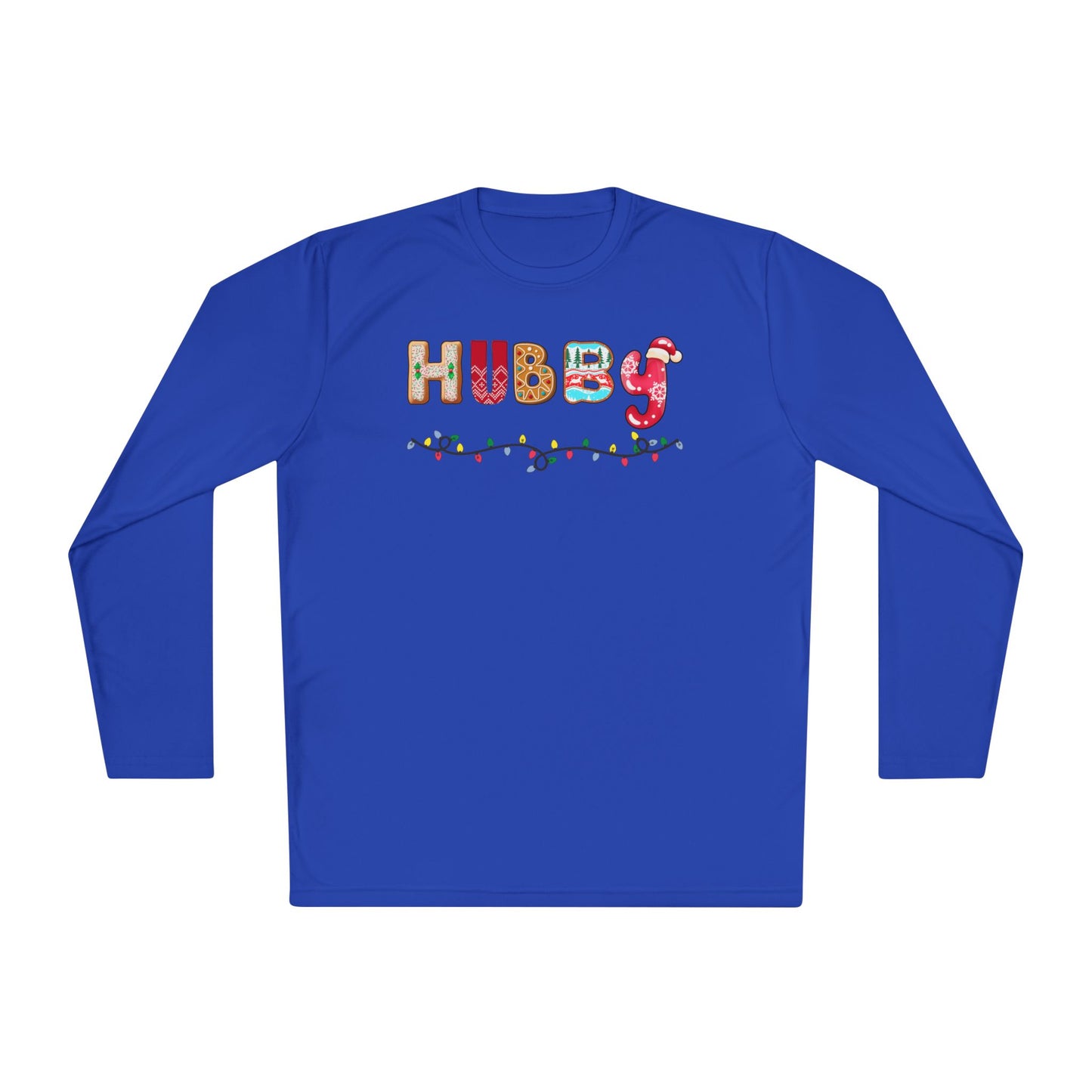 Christmas Hubby Adult Long Sleeve Tee
