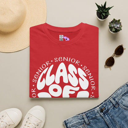 Round Senior Class of 2027 Adult T-shirt