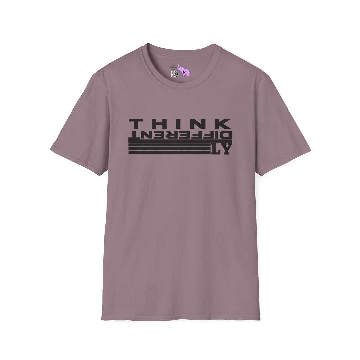 Think Differently Adult T-shirt