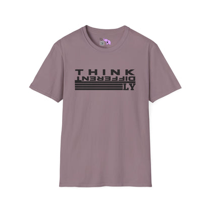 Think Differently Adult T-shirt