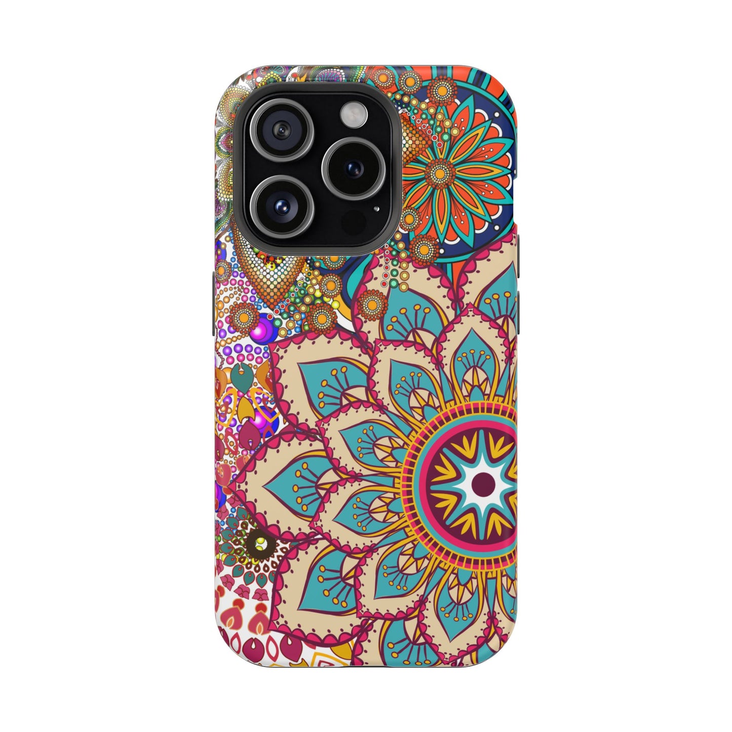 Colorful Mandala MagSafe® Compatible Tough Case for iPhone