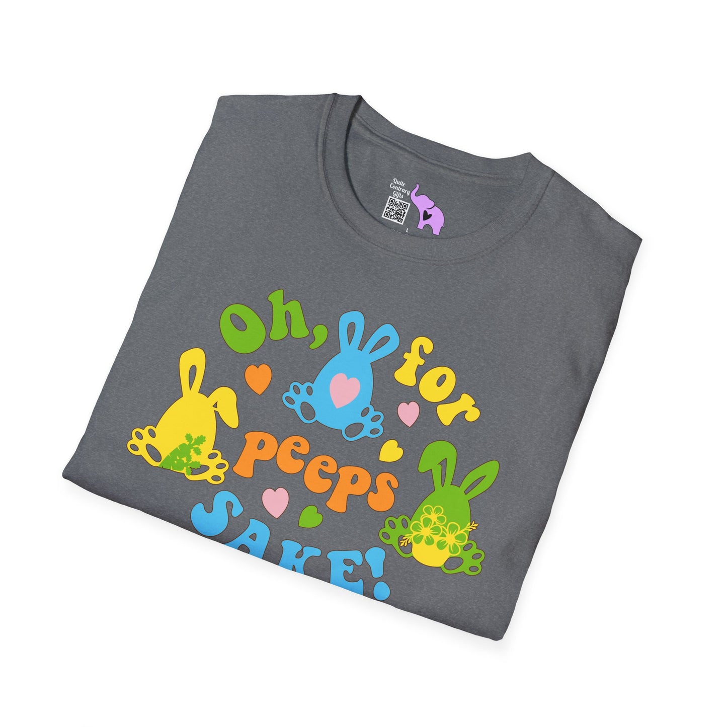 Oh For Peeps Sake (Easter) Adult T-shirt