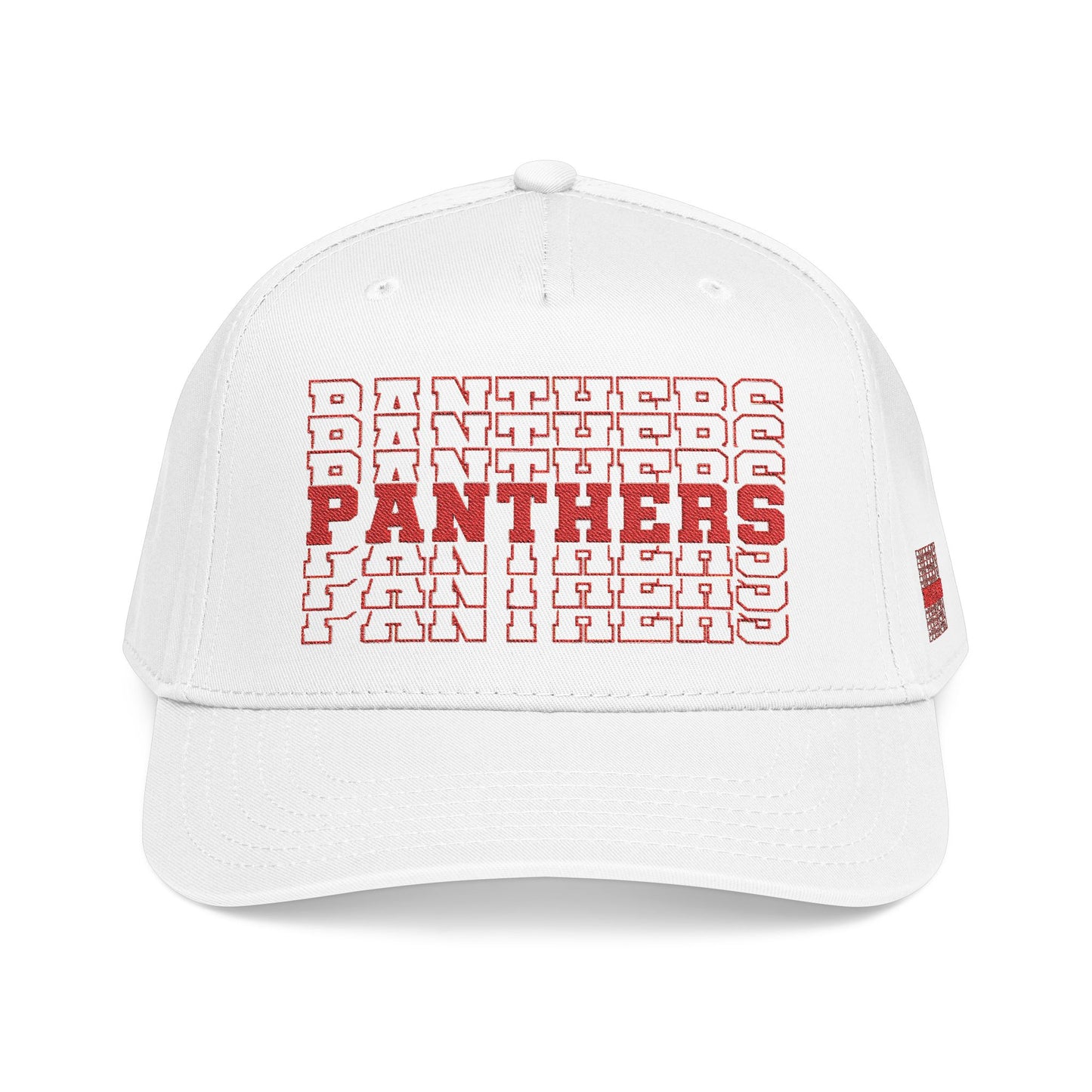 Burton Panthers Stacked Letters Mid Profile Baseball Cap