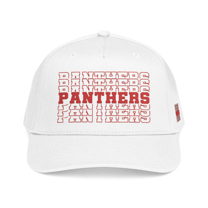 Burton Panthers Stacked Letters Mid Profile Baseball Cap