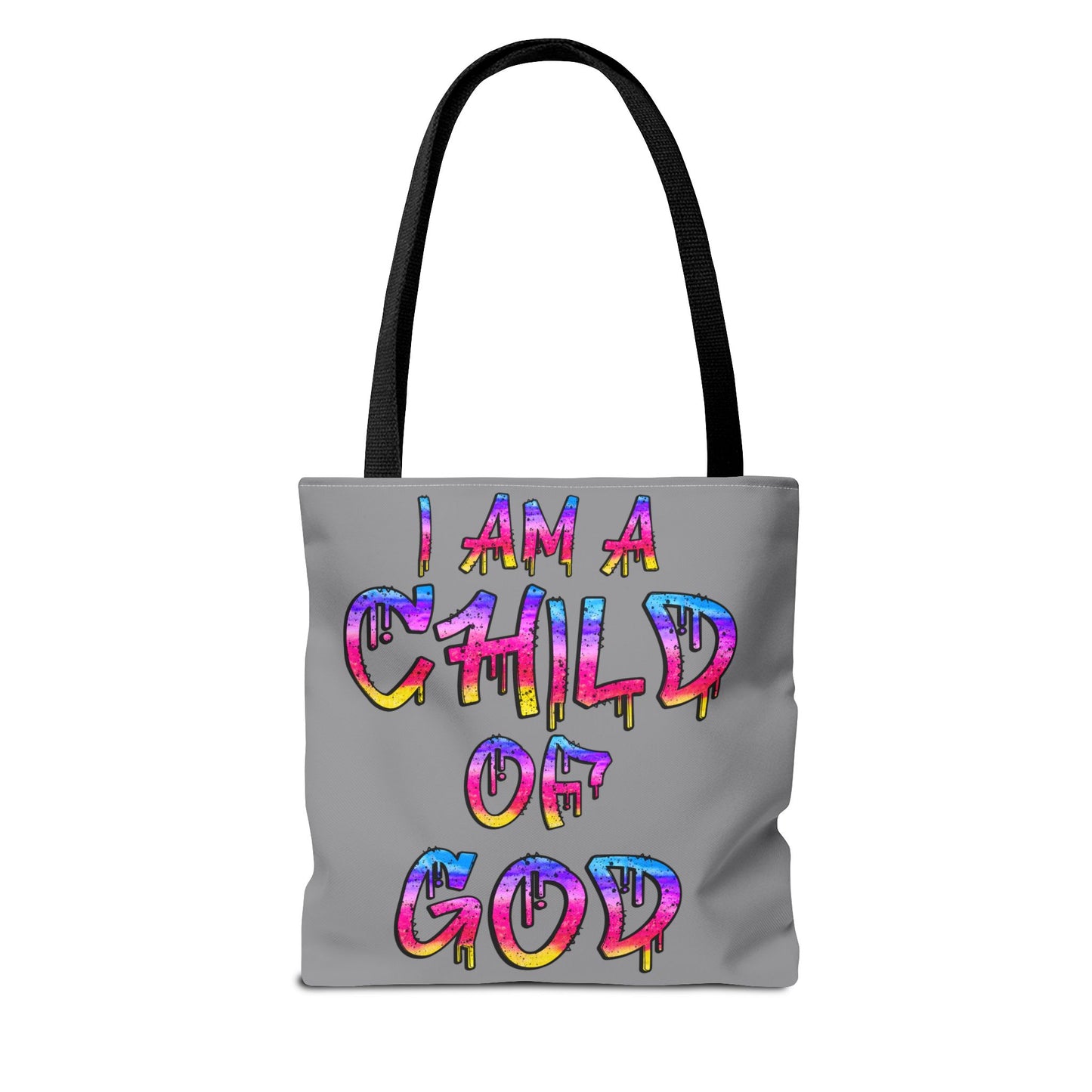 I Am A Child of God Canvas Tote Bag
