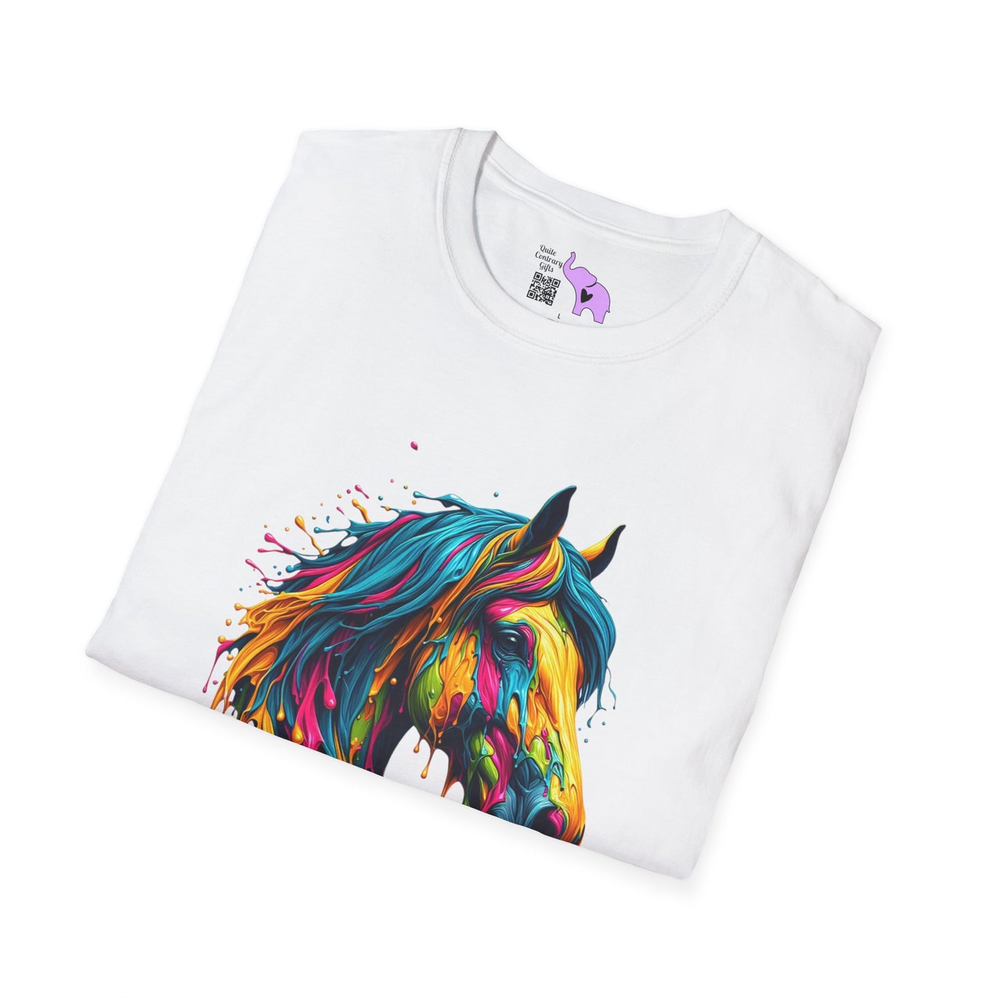 Colorful Horse Adult T-shirt