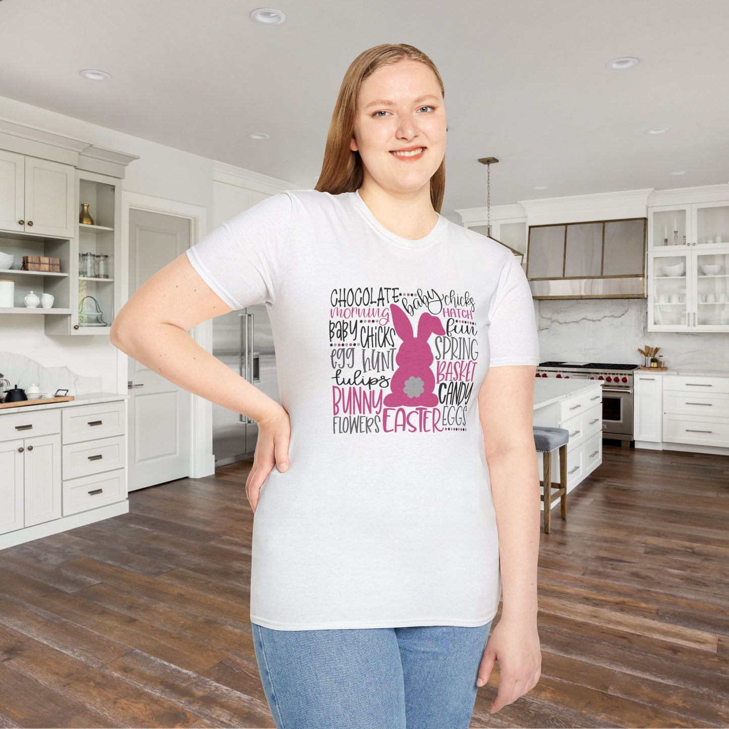 Easter Bunny Adult T-shirt