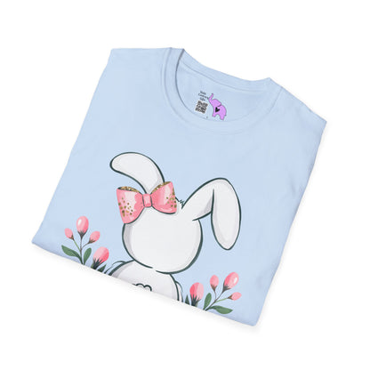 Happy Easter (Bunny Tail) Adult T-shirt