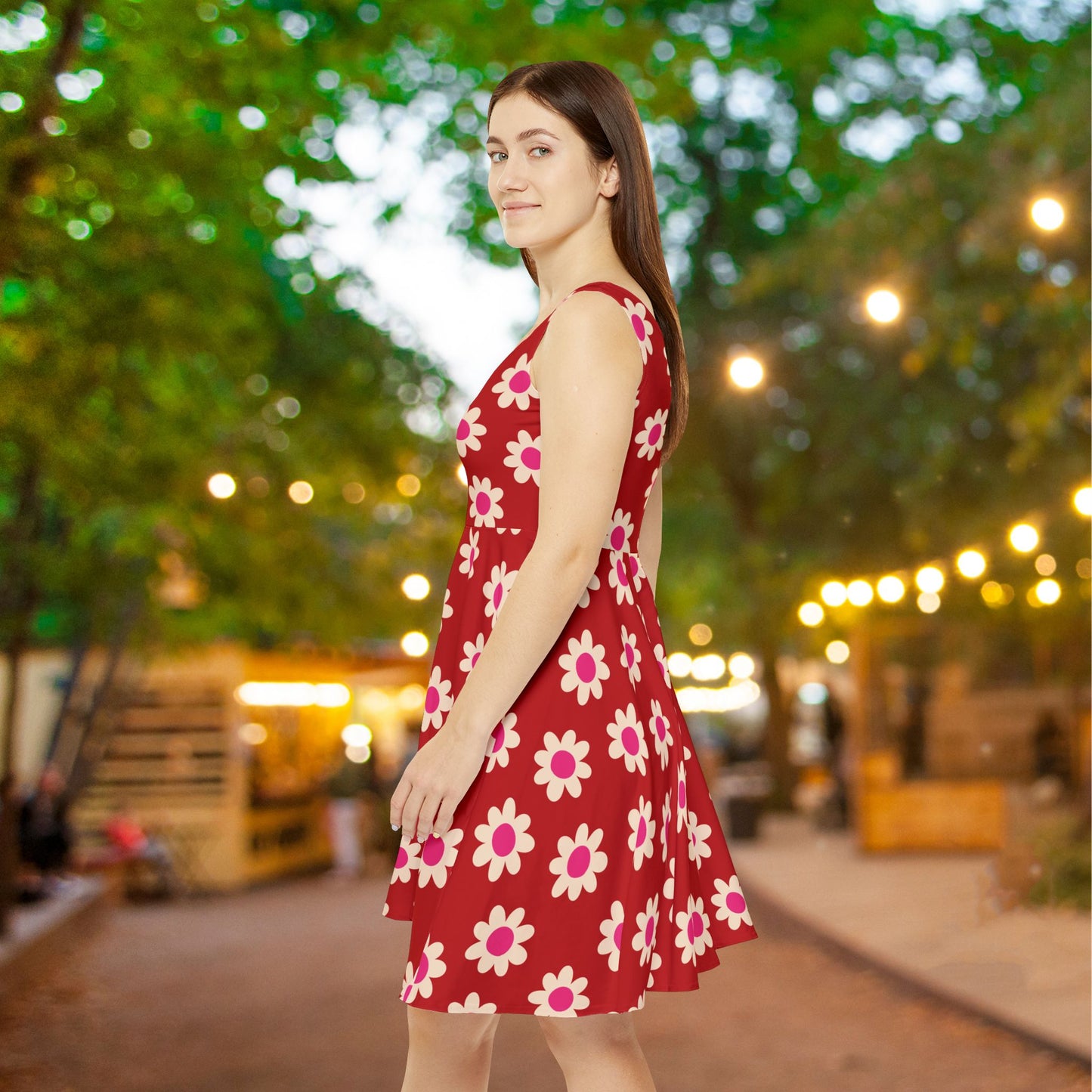 Cupid's Garden Women's Skater Dress