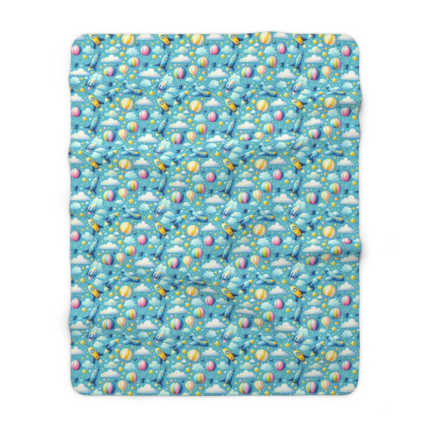 Up, Up & Away Fleece Blanket