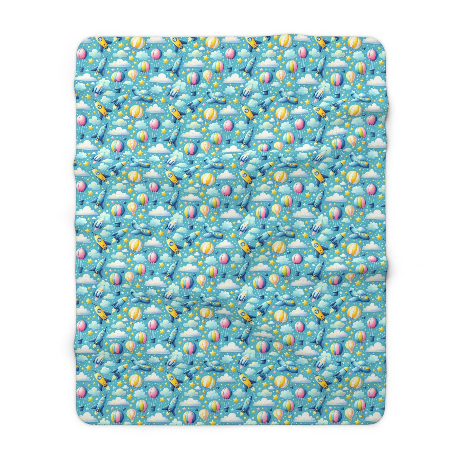 Up, Up & Away Fleece Blanket