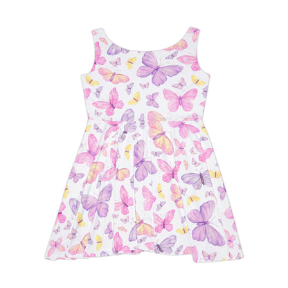 Pastel Butterfly Dreams Women's Skater Dress