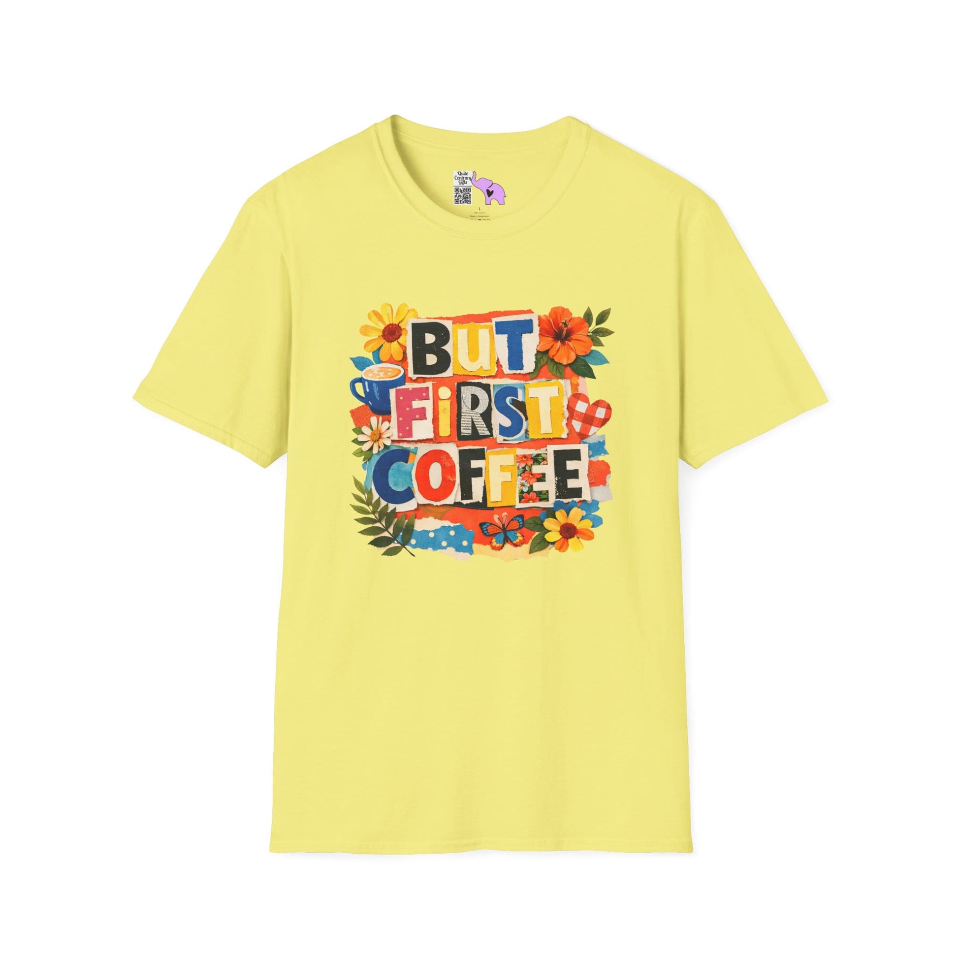 But First Coffee Adult T-shirt