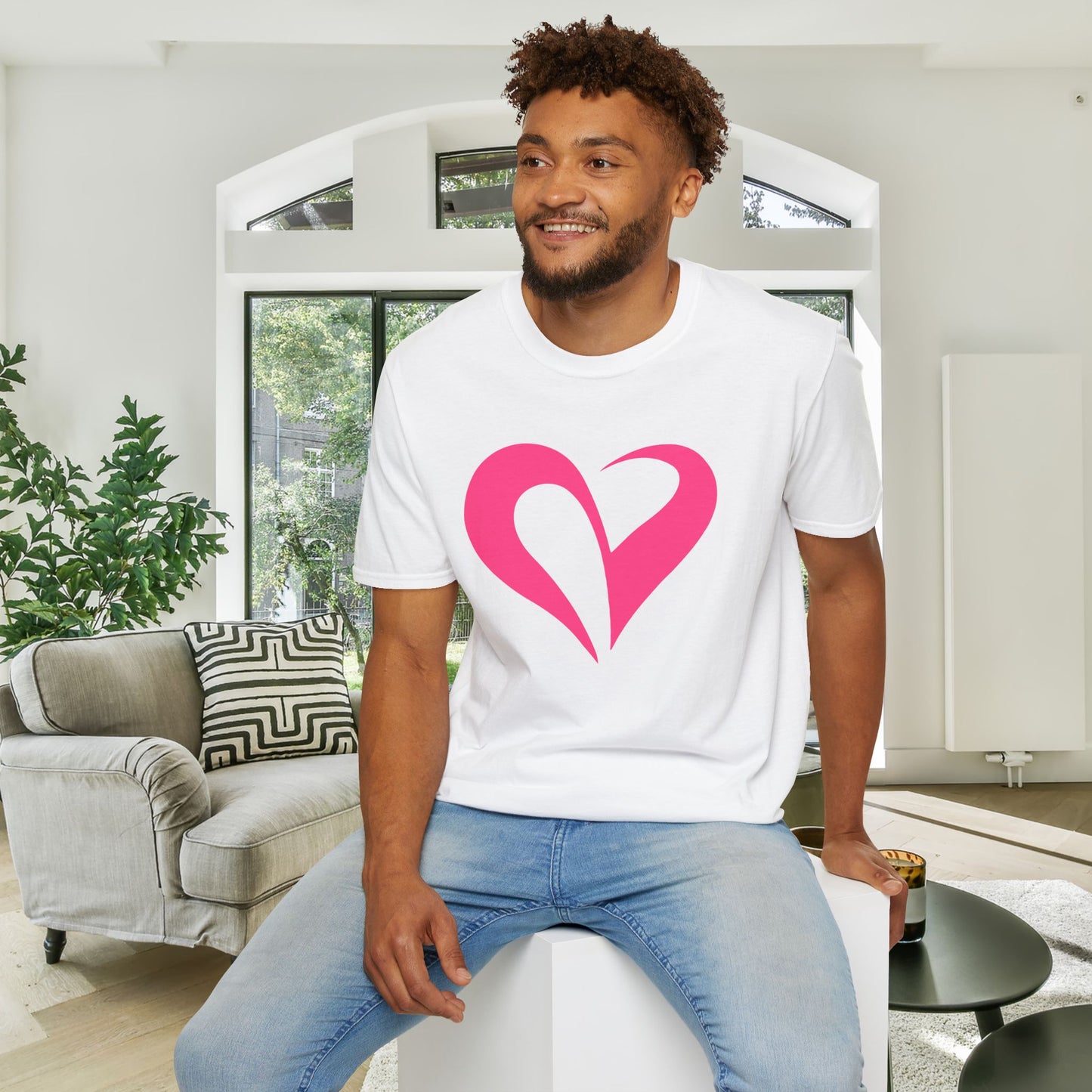 Heart 2 Adult T-shirt