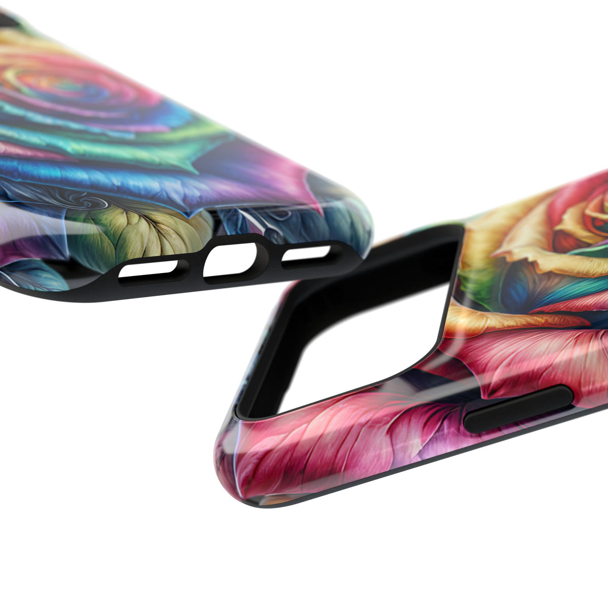 Colorful Rose MagSafe® Compatible Tough Case for iPhone