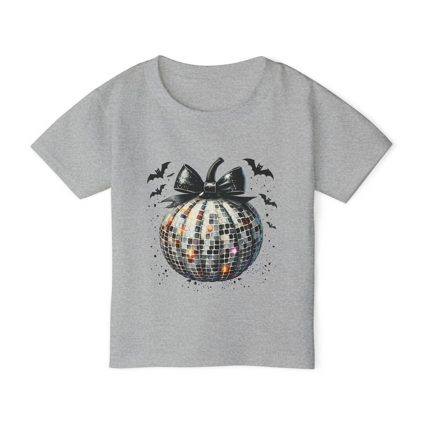 Silver Disco Pumpkin Heavy Cotton™ Toddler T-shirt