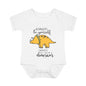 Always Be Yourself Unless You Can Be A Dinosaur Baby Rib Bodysuit