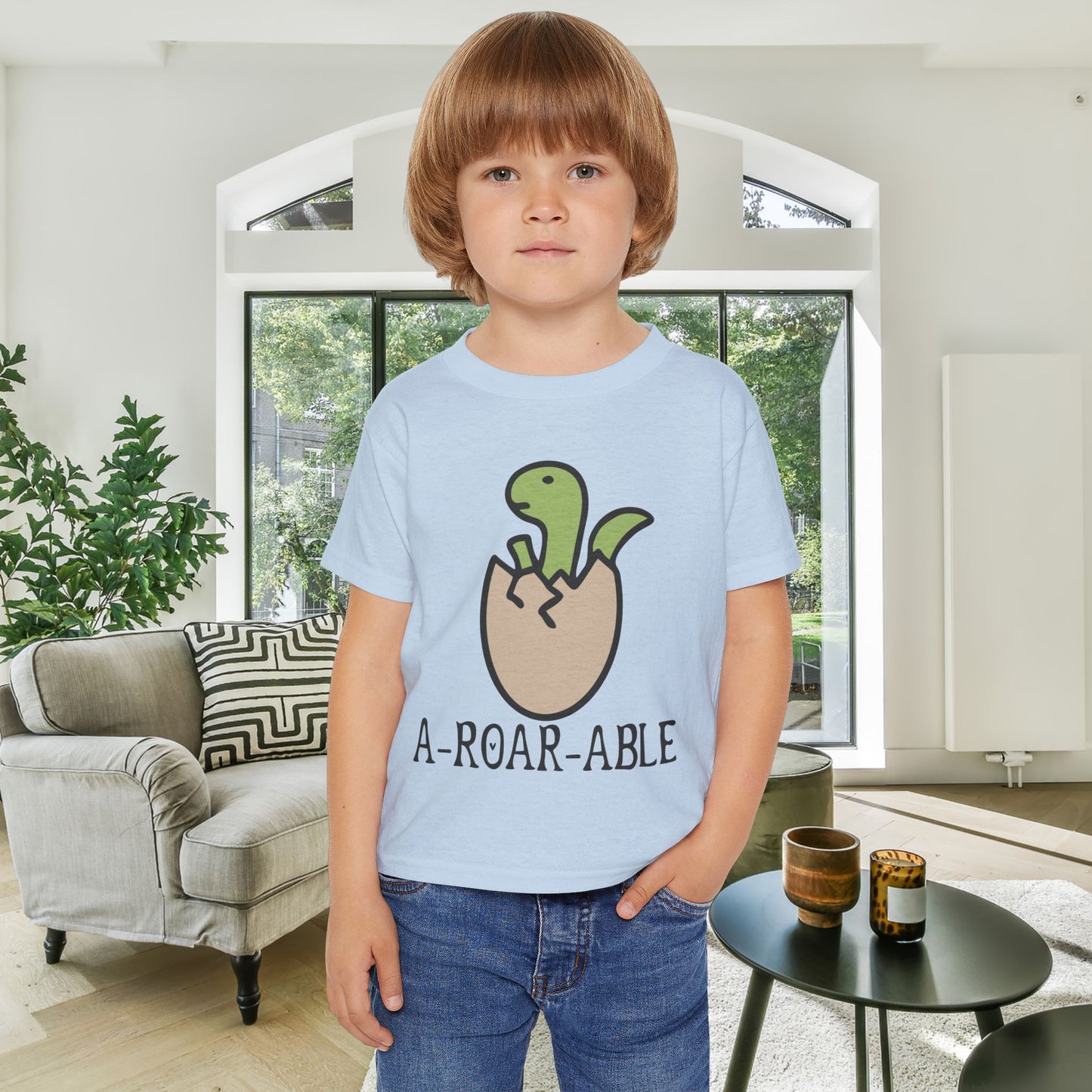 A-Roar-Able Heavy Cotton™ Toddler T-shirt