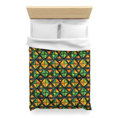 Living Tapestry Microfiber Duvet Cover