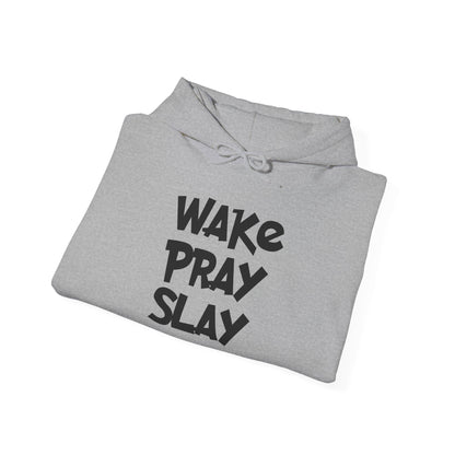 Wake Pray Slay Heavy Blend™ Hooded Sweatshirt