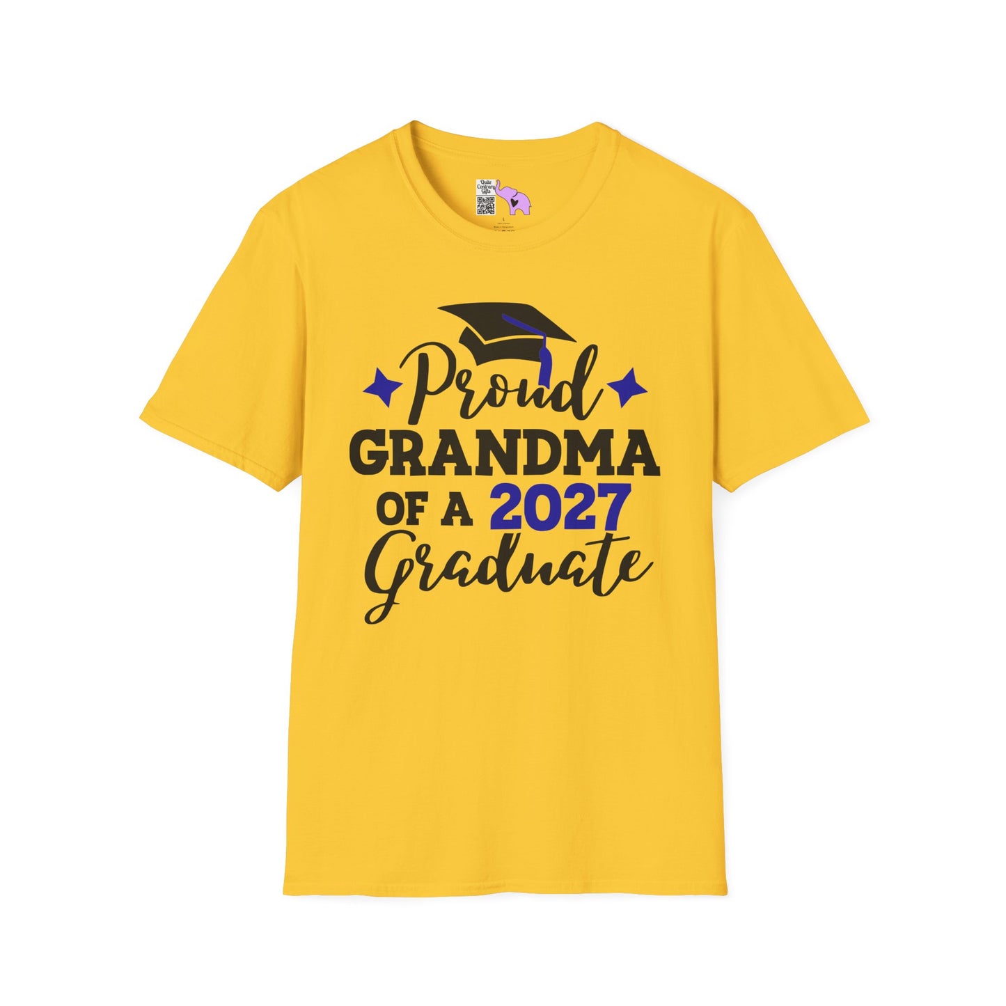 Proud Grandma of a 2027 Graduate Adult T-shirt